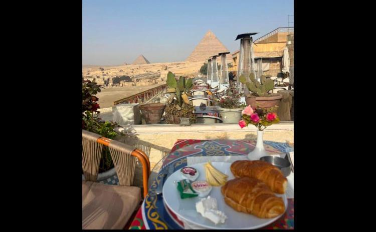 Queen Cleopatra View Otel Kafret el-Gabal Dış mekan fotoğraf